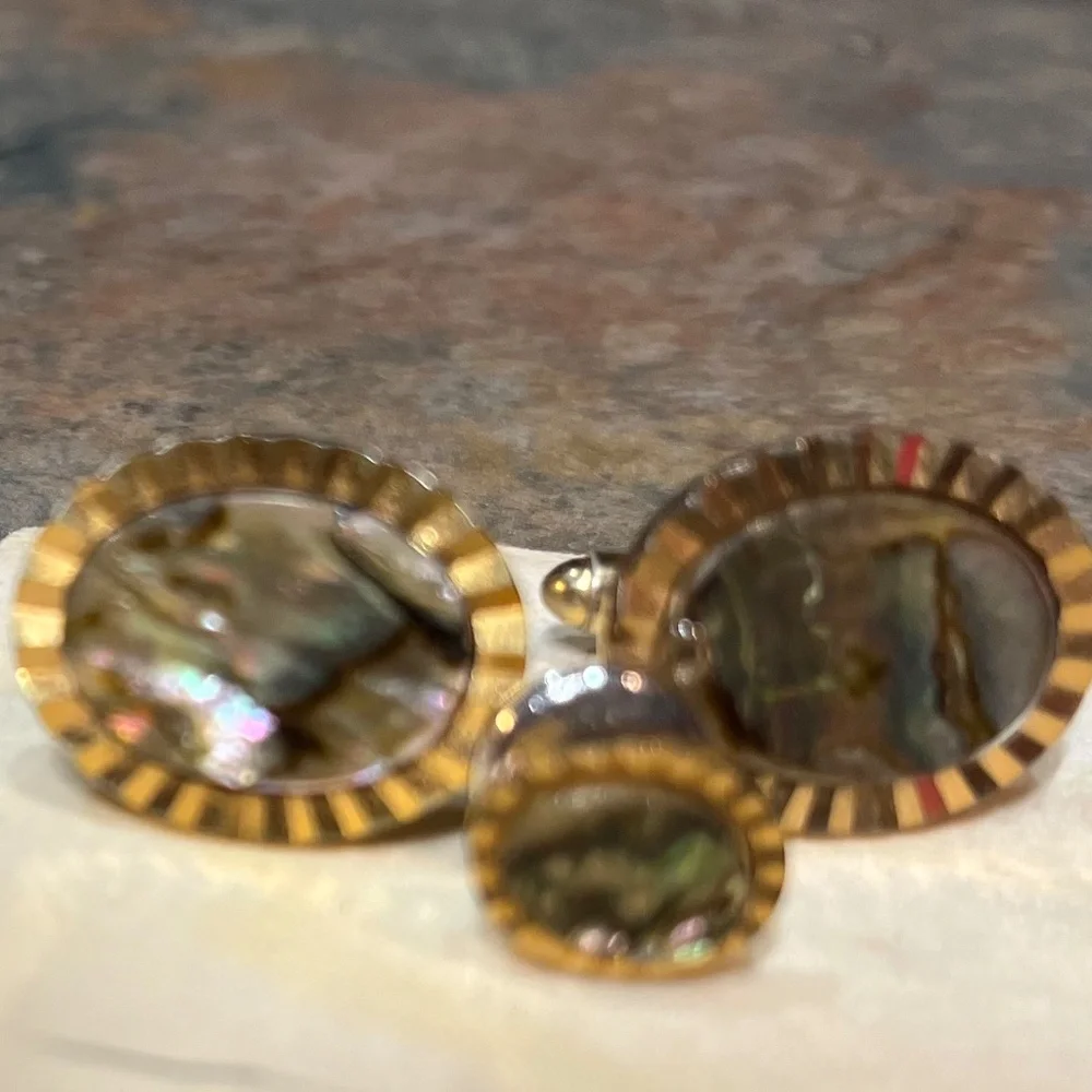 MEN ACCESSORIES Vintage Cufflinks and matching tie pin